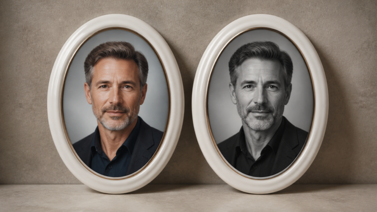 Foto de porcelana colorida ou preto e branco: qual escolher?