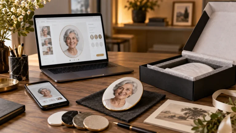 Foto de porcelana para túmulo: como encomendar online